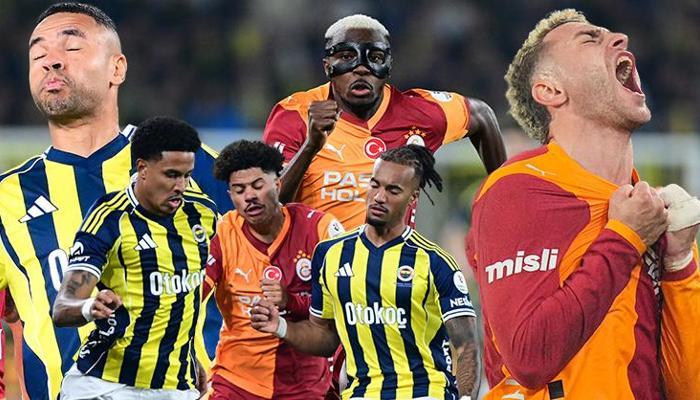 Fenerbahçe-Galatasaray derbisine yakın markaj!