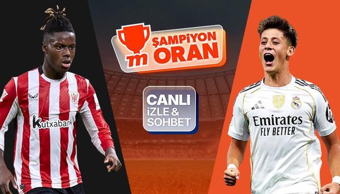 Athletic Bilbao - Real Madrid maçının heyecanı Şampiyon Oranlar ile Misli'de