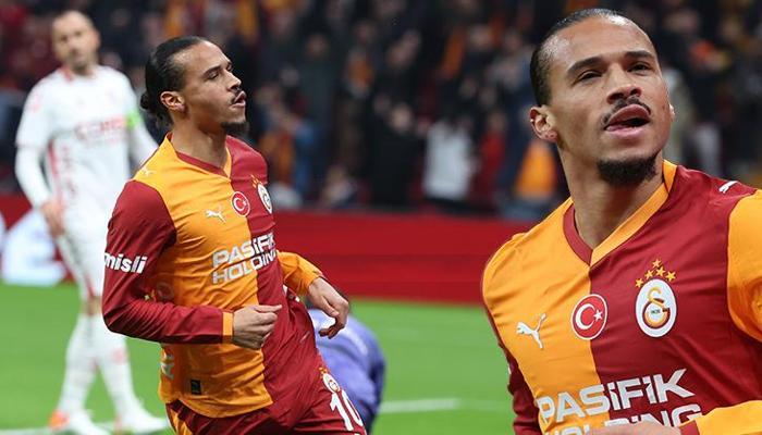 Leroy Sane coştu bir kere!