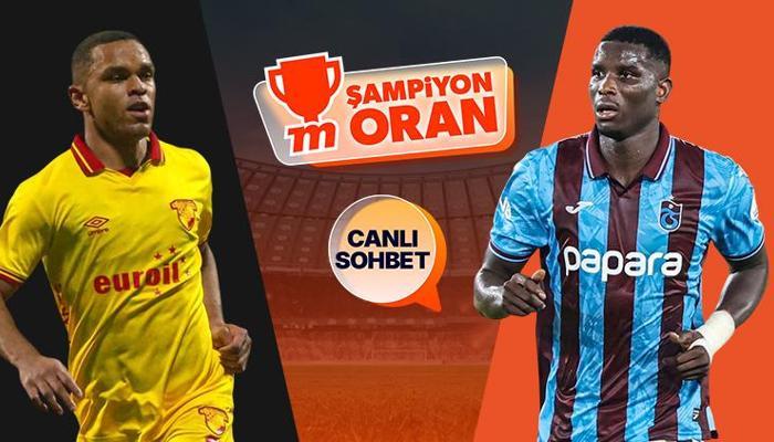 Göztepe - Trabzonspor maçını heyecanı Şampiyon Oranlar ile Misli'de