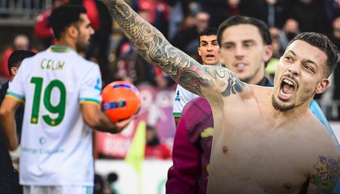 Zeki Çelik kızardı, Roma Cagliari'ye tek golle kaybetti