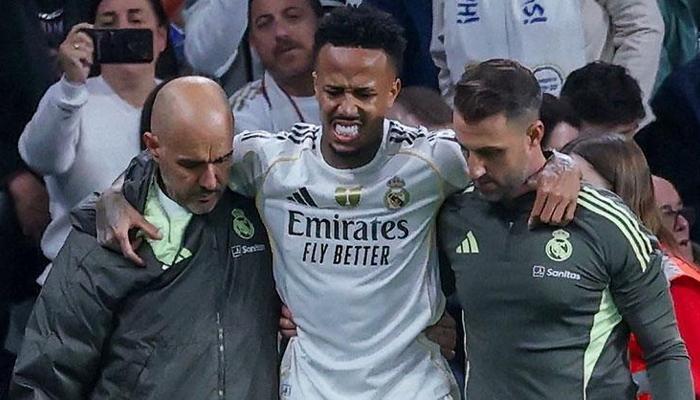 Real Madrid'de Militao 4 ay sakat...