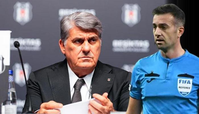 Beşiktaş: 'Rezil yönetimle maçın skoruna direkt etki etmiştir'