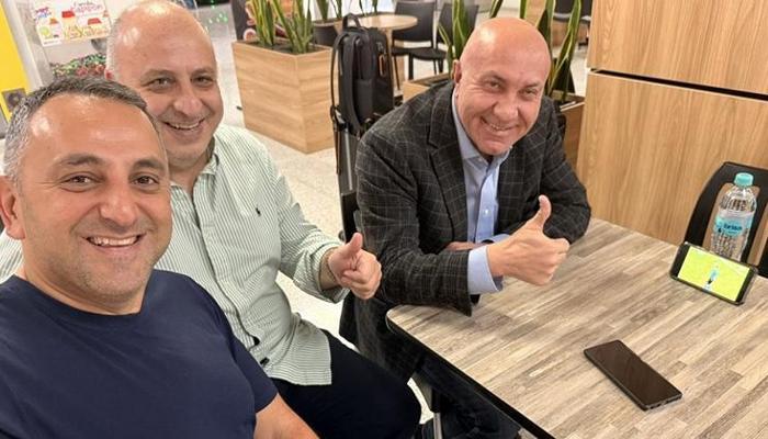 Yüksel Yıldırım, Samsunspor-AEK maçını Kolombiya'da izledi