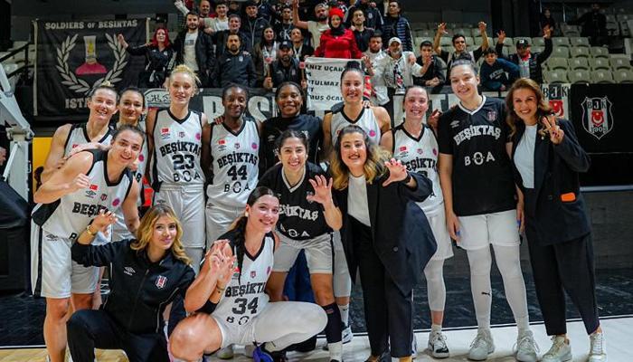 Beşiktaş'tan, Sopron Basket'e 16 sayı fark