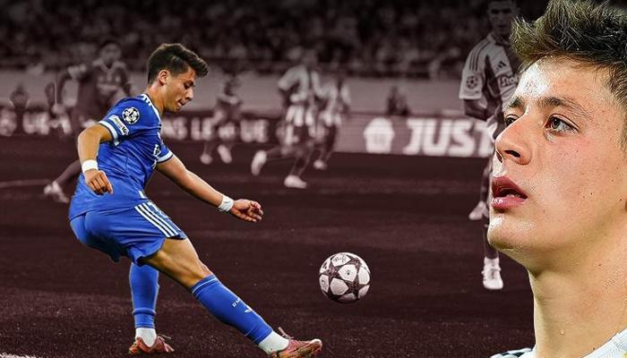 Real Madrid'in maestrosu Arda Güler Türk futbol tarihine geçti