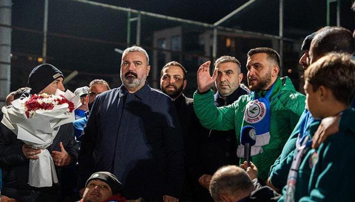 Çaykur Rizespor'da başkandan Recep Uçar ve takıma moral ziyareti