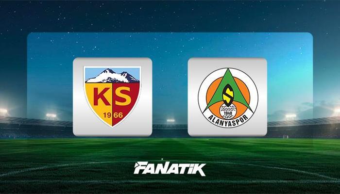 Süper Lig: Kayserispor-Alanyaspor