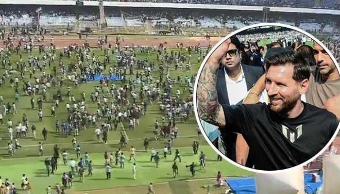 Hindistan'daki Messi etkinliğinde izdiham!