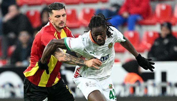 Kayserispor - Alanyaspor maçı sonucu: 0-0