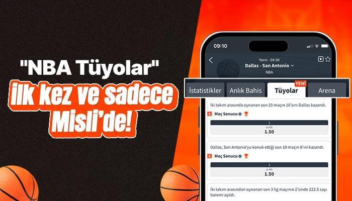 Misli üyeleri “NBA Tüyolar” ile kazanmaya bir adım daha yakın.