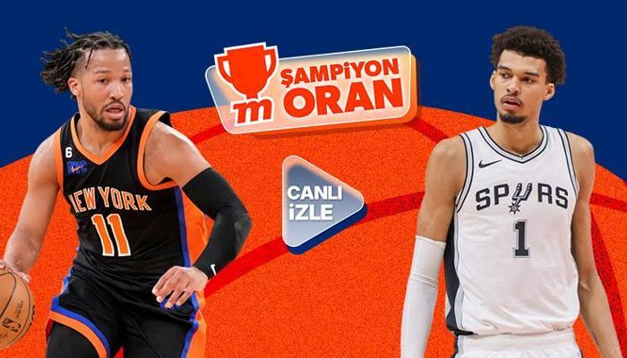 NBA Kupası finalinde New York Knicks ile San Antonio Spurs karşılaşıyor!