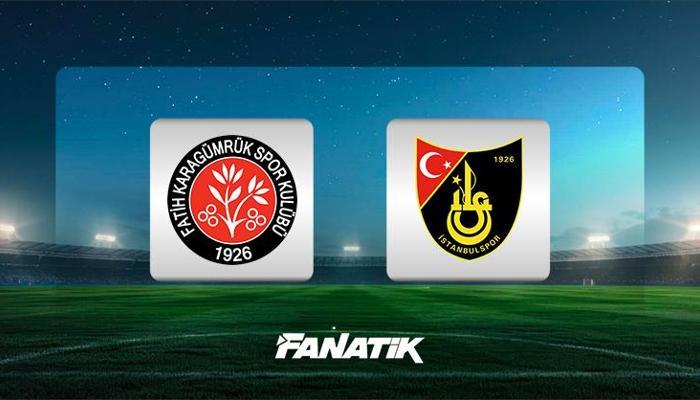 Türkiye Kupası: Karagümrük-İstanbulspor