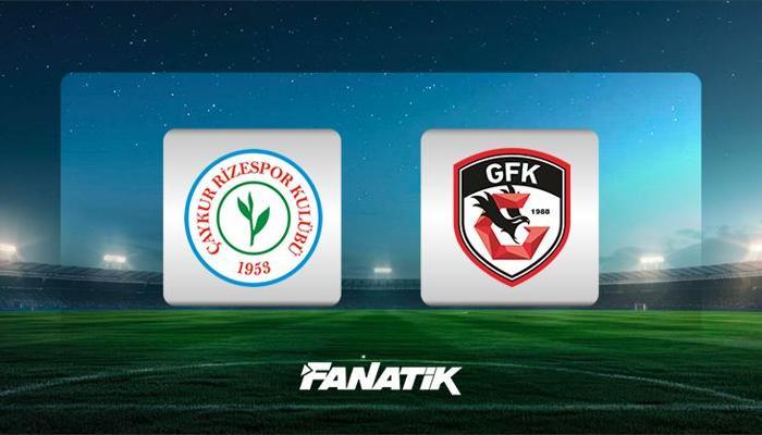 Türkiye Kupası: Rizespor-Gaziantep FK