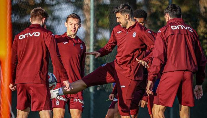 Trabzonspor, Gençlerbirliği maçı hazırlıklarını sürdürdü