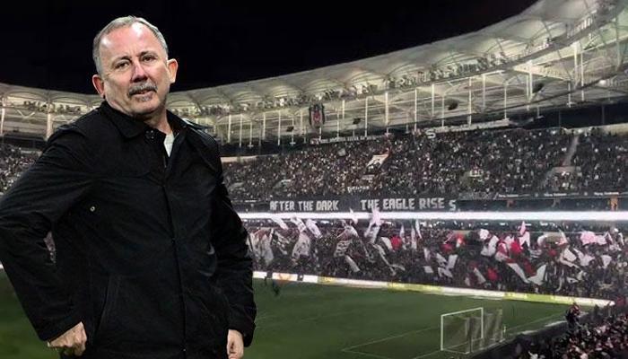 Beşiktaş tribünlerinden sert tepki