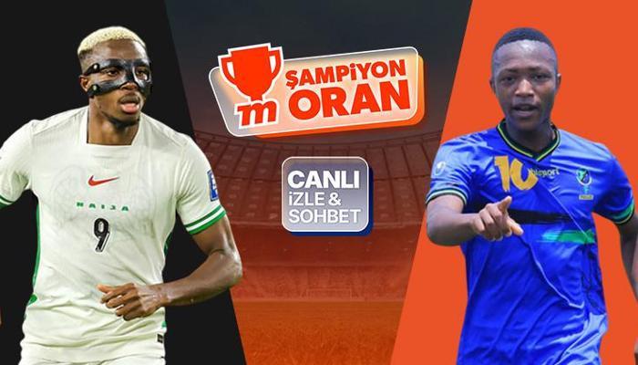Osimhen, Ndidi ve Onuachu'lu Nijerya, Tanzanya ile karşılaşıyor!