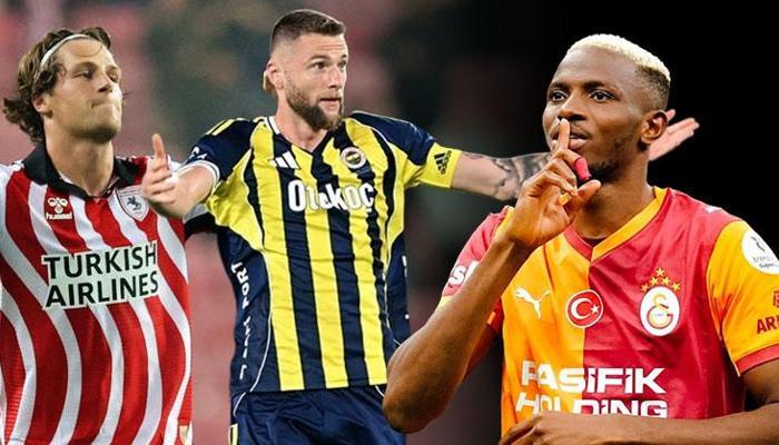 Süper Lig’in devlerine tatil yok!