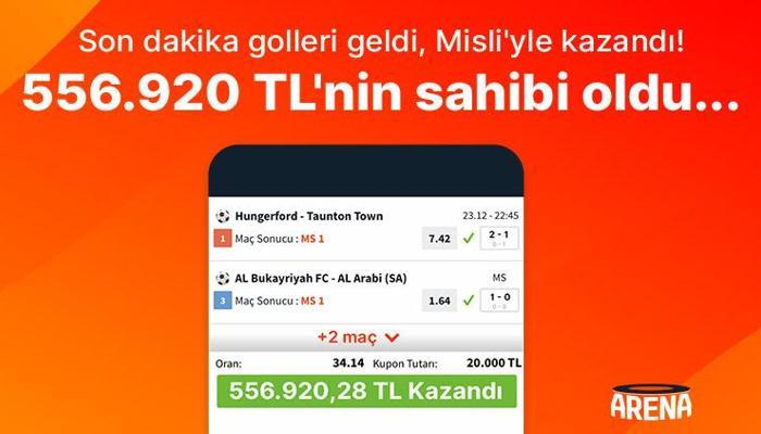 Son dakika golleri geldi, Misli'yle kazandı! 556.920 TL'nin sahibi oldu...
