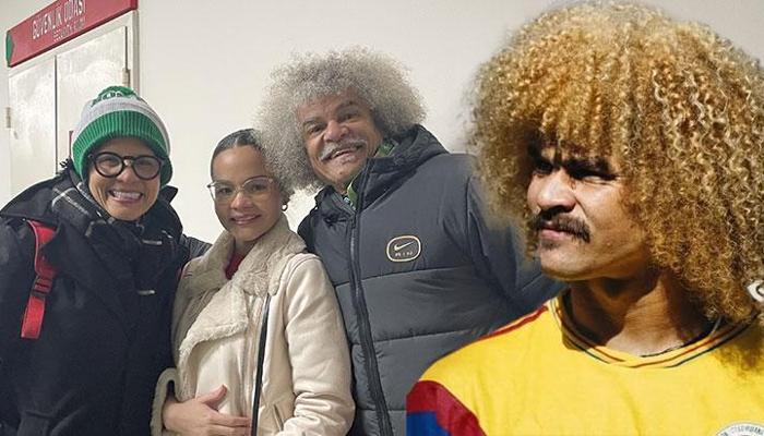 Valderrama Diyarbakır'da maç izledi, damadı 2 golle yıldızlaştı