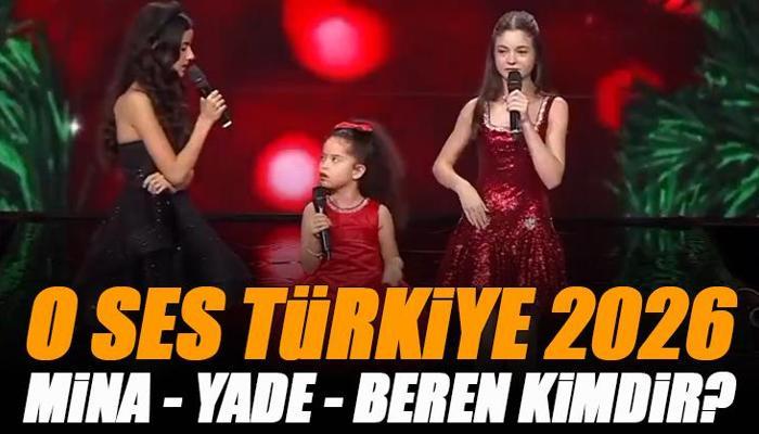O Ses Türkiye 2026 Yılbaşı Özel konuğu Mina & Yade & Beren kimdir?