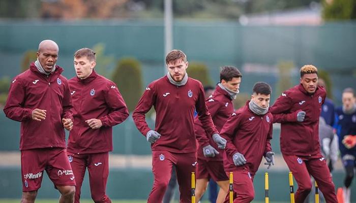 Trabzonspor 'Süper Kupa' hazırlıklarını sürdürdü