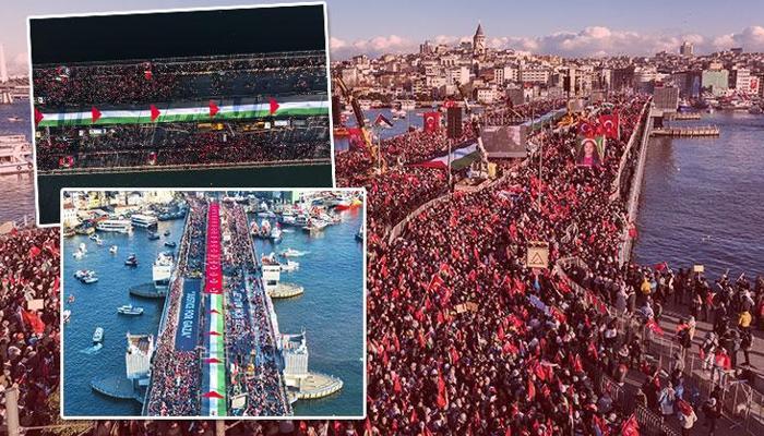 Türkiye, Filistin için ayakta! 4 Büyüklerden destek