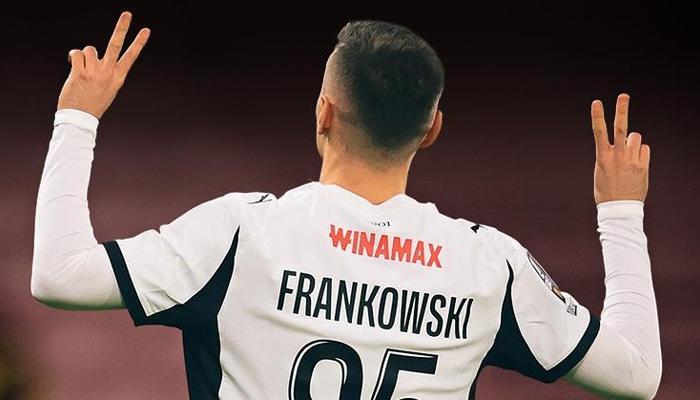 Frankowski'den çıldırtan gol sevinci!