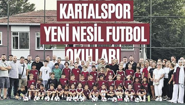 Yeni nesil altyapı: Kartalspor'dan Türk futboluna armağan