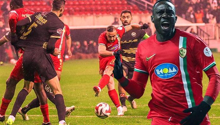 Diagne attı, Amedspor kritik maçta Çorum'u devirdi