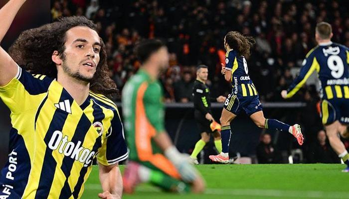 Gerçek Fenerbahçeli Guendouzi! Uçaktan indi, derbide golünü attı
