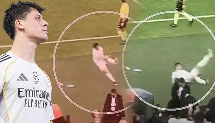 Arda Güler sinirlerine hakim olamadı