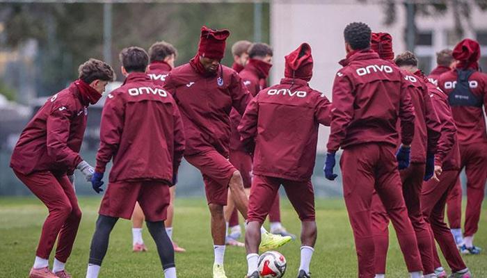 Trabzonspor hazırlıklarına devam etti
