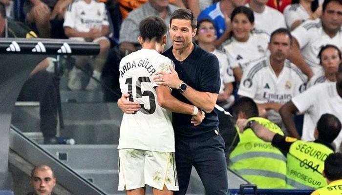 Arda Güler, Xabi Alonso'ya veda etti!