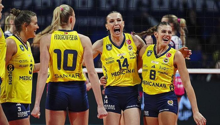 Fenerbahçe Medicana Gorgonzola Novara'yı 5 sette devirdi