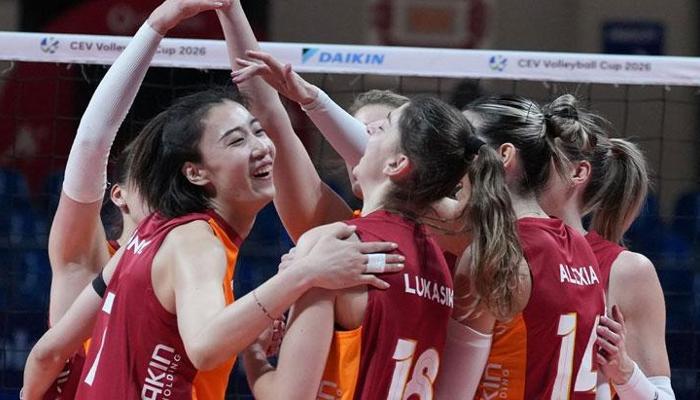 Galatasaray Daikin, CEV Kupası'nda play-off biletini aldı