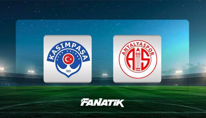 Süper Lig: Kasımpaşa-Antalyaspor