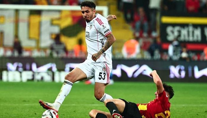 Beşiktaş'ın yıldızı Kayserispor maçında yok!