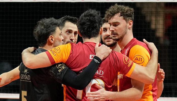 Galatasaray, Halkabank'ı set vermeden devirdi