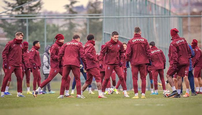 Trabzonspor, Kasımpaşa hazırlıklarına devam etti