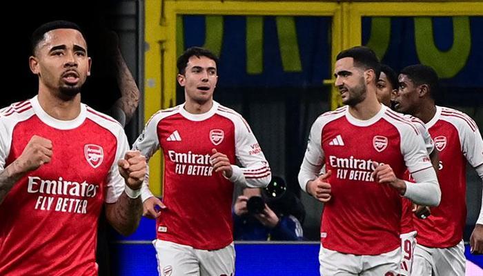 Arsenal deplasmanda Inter'i devirdi