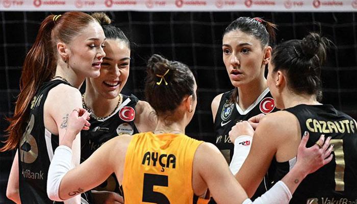 Haftanın derbisinde kazanan VakıfBank.