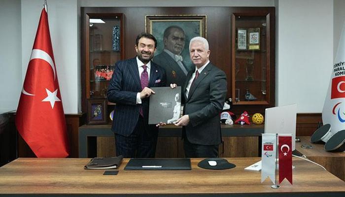 Davut Gül’den Türkiye Milli Paralimpik Komitesi’ne ziyaret
