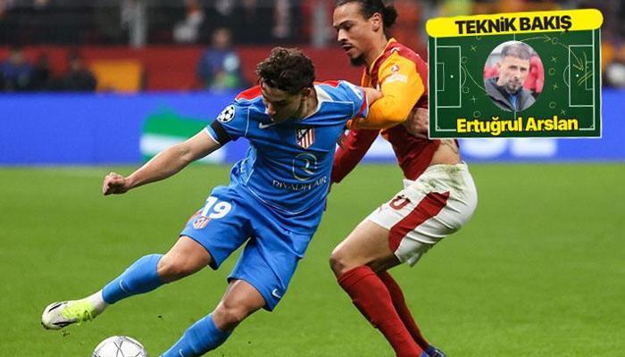 Ertuğrul Arslan'dan G.Saray-Atletico maçına teknik bakış