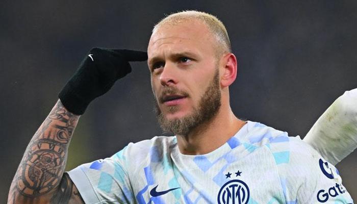 Inter deplasmanda Dortmund'u 2 golle geçti