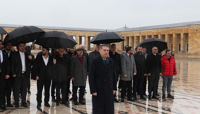 Gençlerbirliği'nden Anıtkabir ziyareti