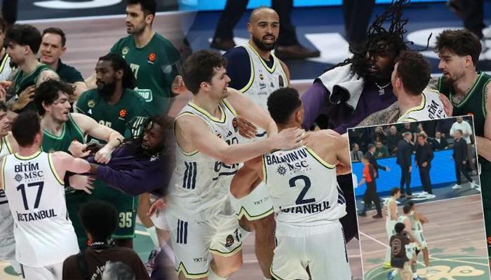 Baldwin Panathinaikos'u son saniye yıktı ortalık karıştı