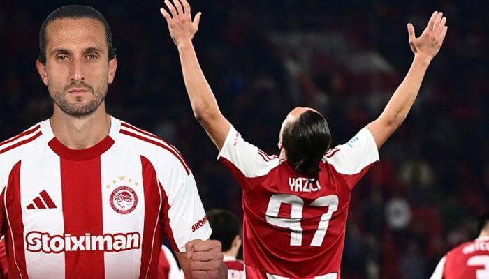 Yusuf Yazıcı golünü attı, Olympiakos liderliği perçinledi