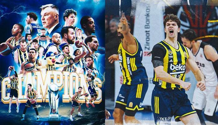 Türkiye Kupası'nda şampiyon Fenerbahçe Beko