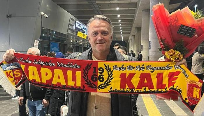 Kayserispor'un yeni hocası Erling Moe, kente geldi!
